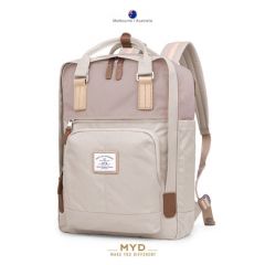 MYD双肩包女书包大学生韩版初中高中生中学生背包